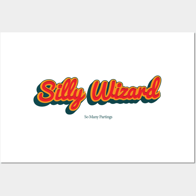 Silly Wizard Wall Art by PowelCastStudio